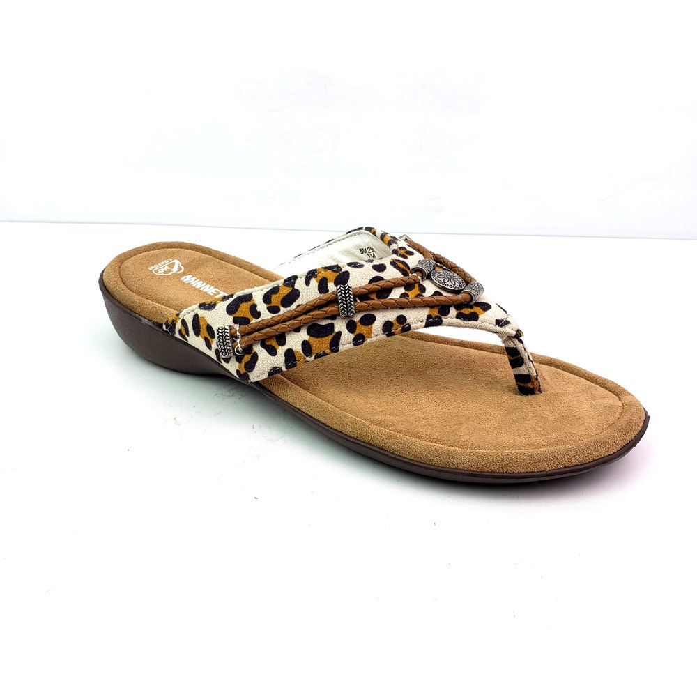 *AMPUTEE RIGHT SANDAL ONLY* Minnetonka Silverthorne Womens Size 11 Brown Sandal